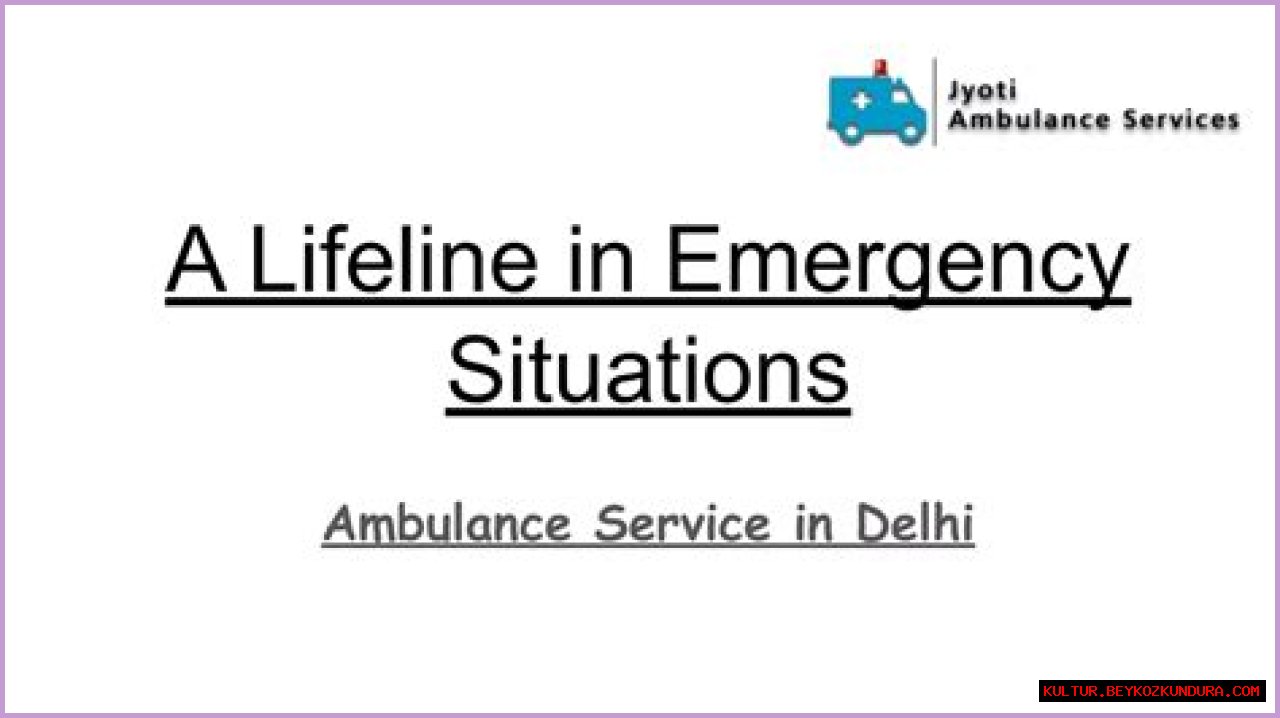 A Lifeline In Urgent Situations