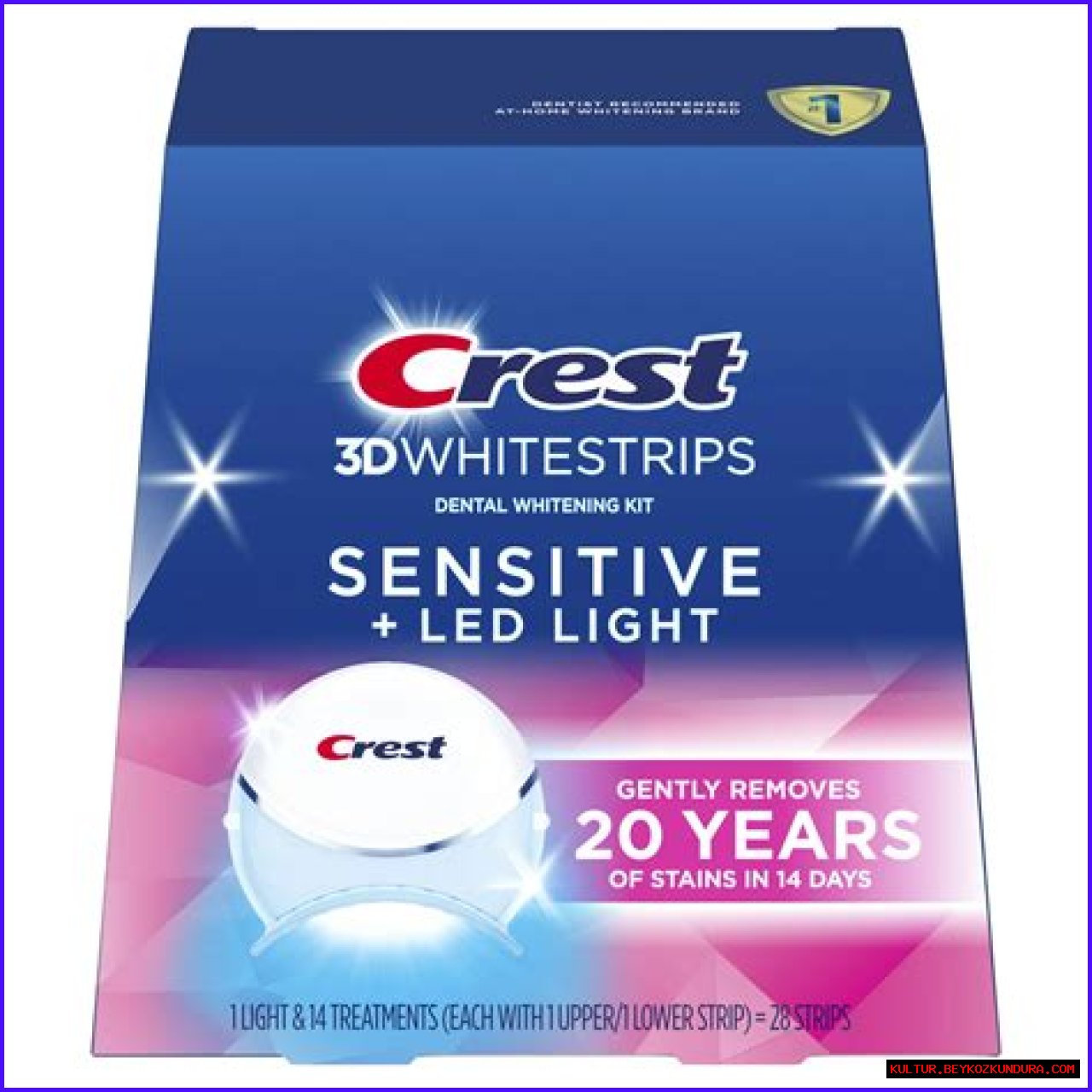 Discover The Power Of Crest Sensitive White Strips